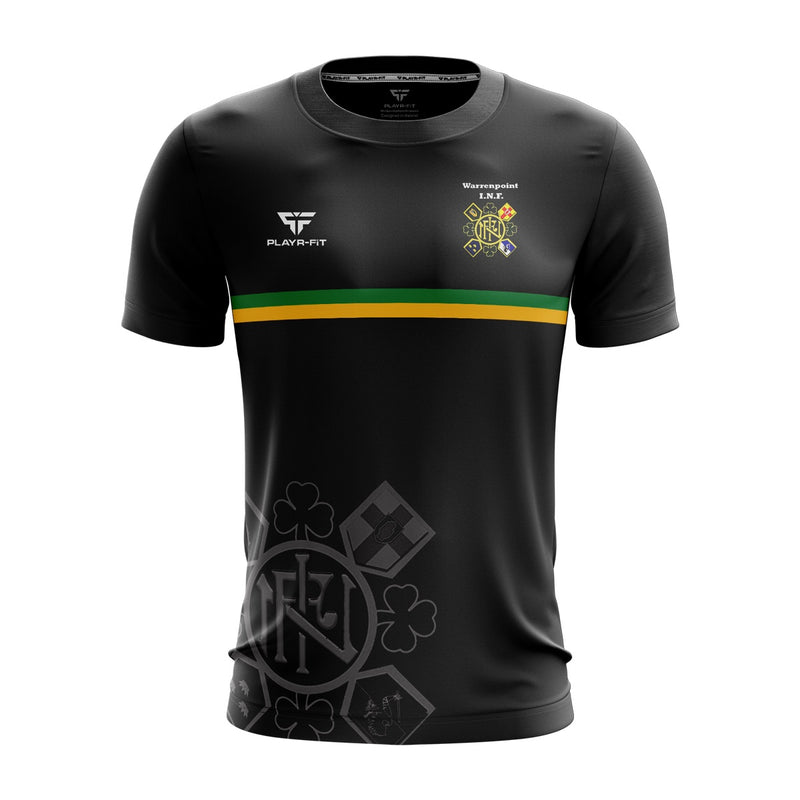 Load image into Gallery viewer, INF Warrenpoint Jersey Black - Adults
