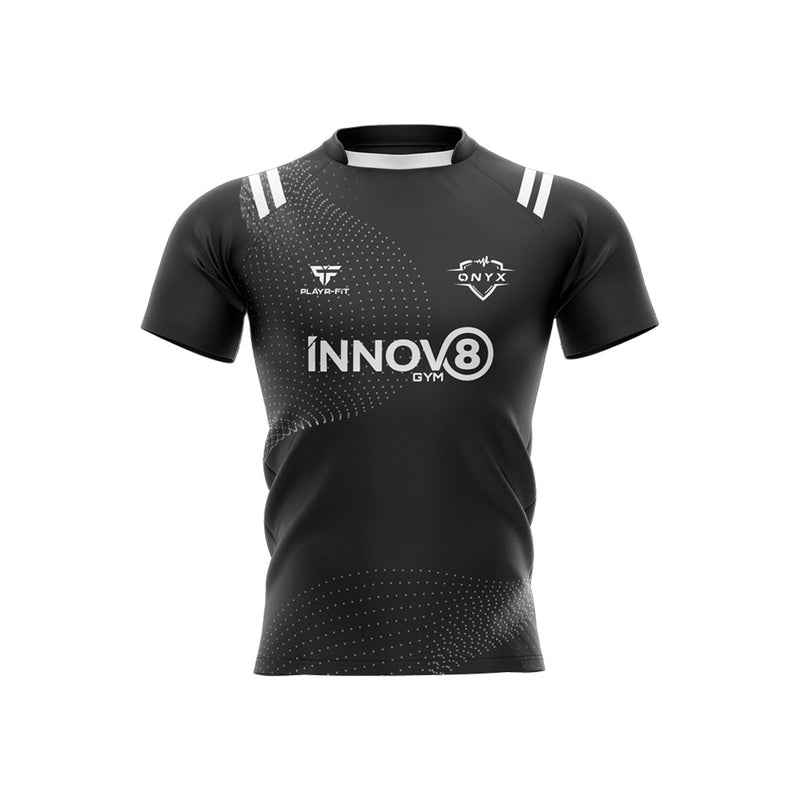 Load image into Gallery viewer, Innov8 Gym Jersey Black - Kids
