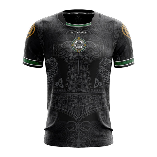 Downpatrick MMA Jersey Custom - Black  - Adults