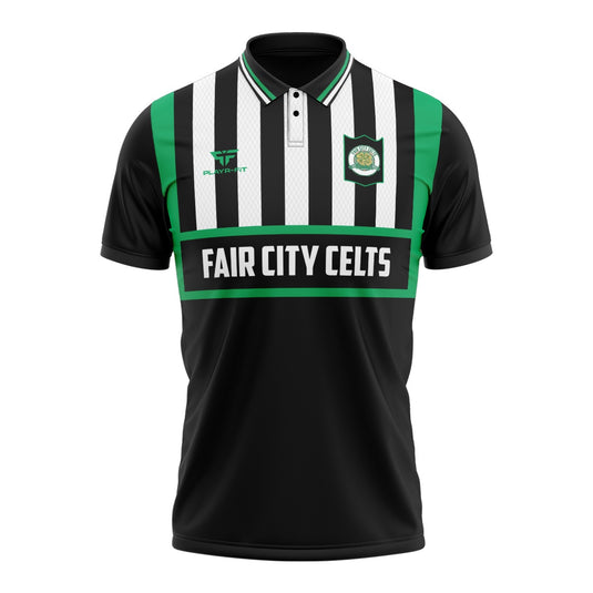 Fair City Celts Jersey (Black Retro) - Adults