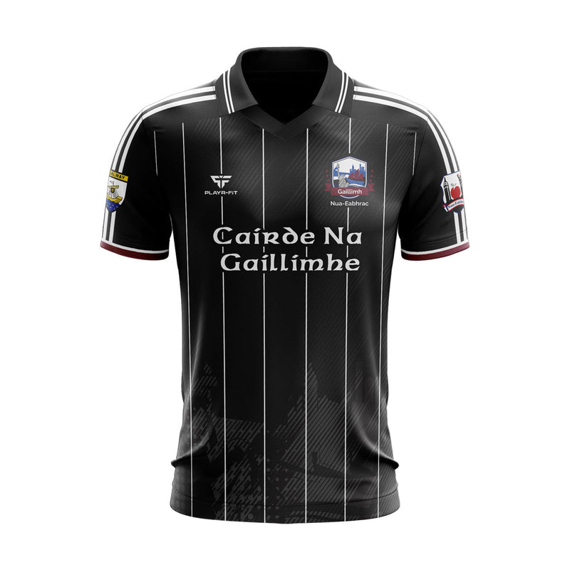 Load image into Gallery viewer, Galway NY US Jersey Outfield Playing 2026 (Black) V-Neck Collar - Kids
