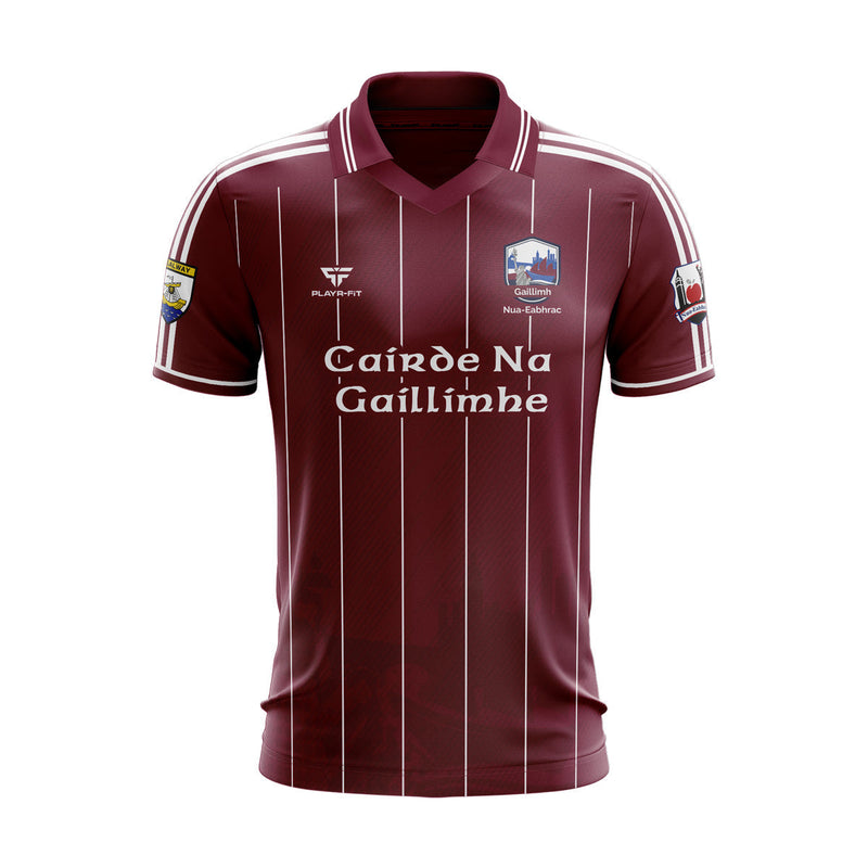 Load image into Gallery viewer, Galway NY IRE Jersey Outfield Playing 2026 (Maroon) V-Neck Collar - Kids
