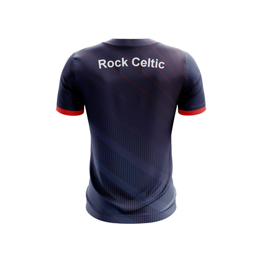 Rock Celtic Jersey Custom Navy - Adults