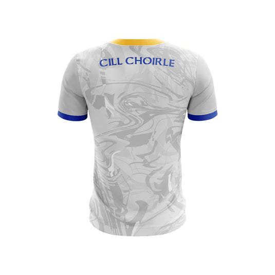 Kilkerley Emmets Jersey V-Neck Grey - Adults