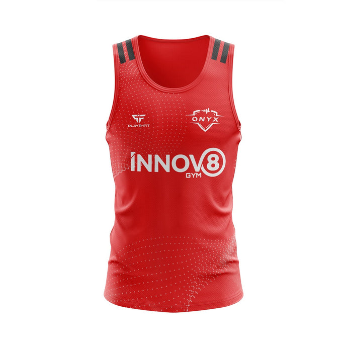 Innov8 Gym Vest Womens Red - Adults