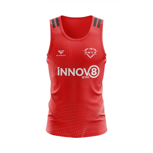 Innov8 Gym Vest Womens Red - Adults