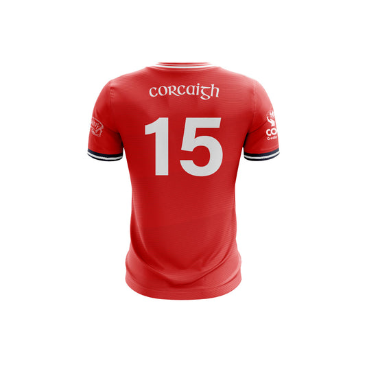 Cork LGFA Jersey New 2025 Home - Kids