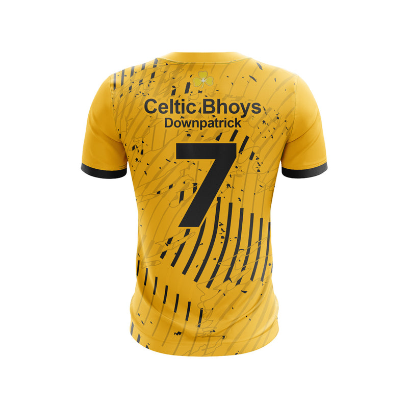 Load image into Gallery viewer, Celtic Bhoys Downpatrick Jersey Training Yellow - Kids
