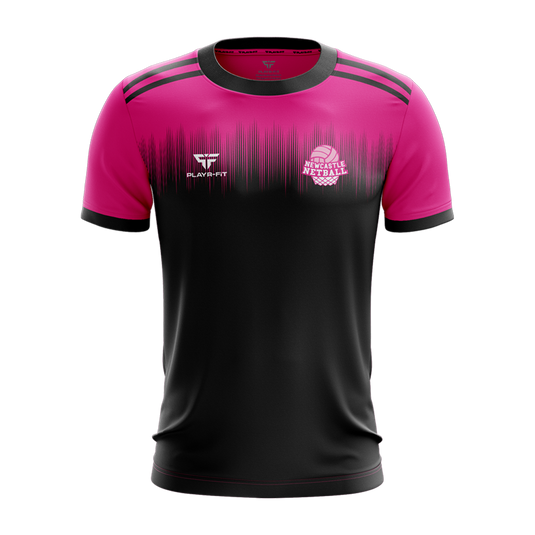 Newcastle Netball Jersey D34 - Kids