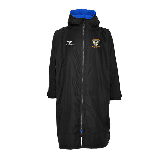 St Peters AC Dromiskin Long Padded Jacket (Above Knee) Fleece Lined - Adults