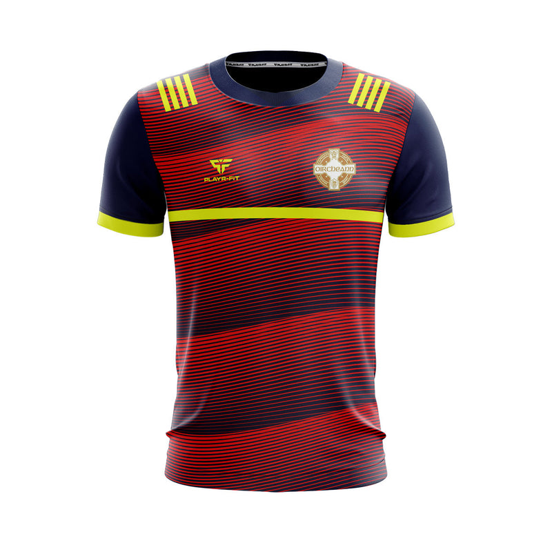 Load image into Gallery viewer, Urhan GAC Cork Jersey E21 (Red/Navy) - Adults
