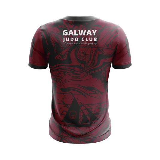 Galway Judo Club Jersey E33 (Maroon/Black) Adults