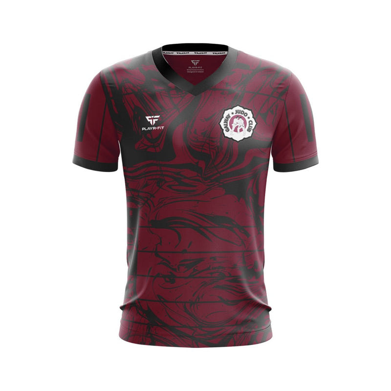 Load image into Gallery viewer, Galway Judo Club Jersey E33 (Maroon/Black) Kids
