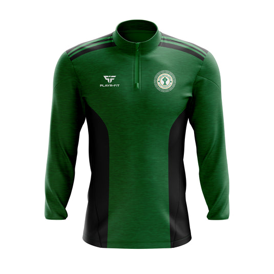 Tom Boyd CSC Midlayer (1/4 Zip) Endure Green/Black - Kids