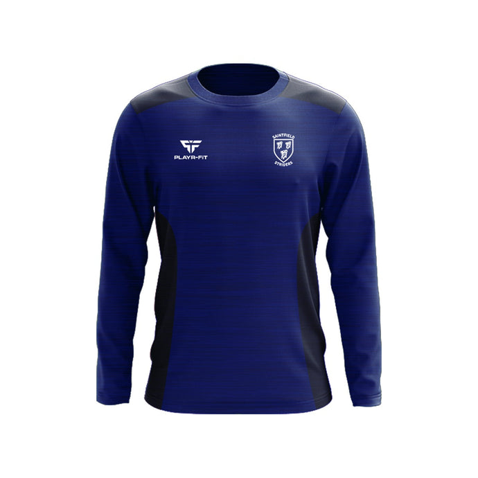 Saintfield Striders Crew Neck Endure (Blue/Navy) - Adults