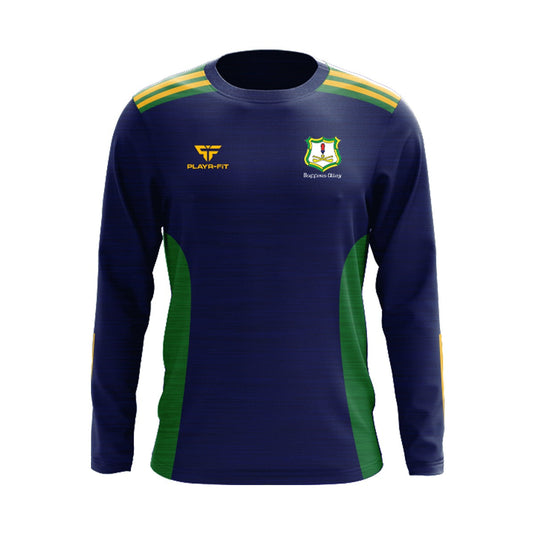 Buffers Alley Crew Neck Endure (Navy/Green/Yellow) - Adults