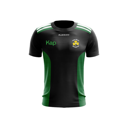 Celtic Bhoys Downpatrick T-Shirt Endure Black/Green - Adults