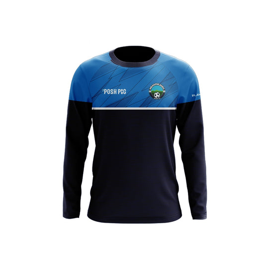 Meadowlands Newry FC Crew Neck Evo Navy - Adults