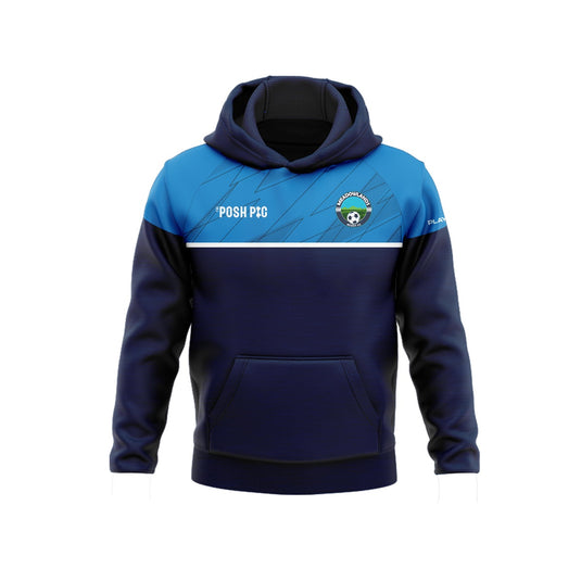 Meadowlands Newry FC Hoodie Evo Navy - Kids