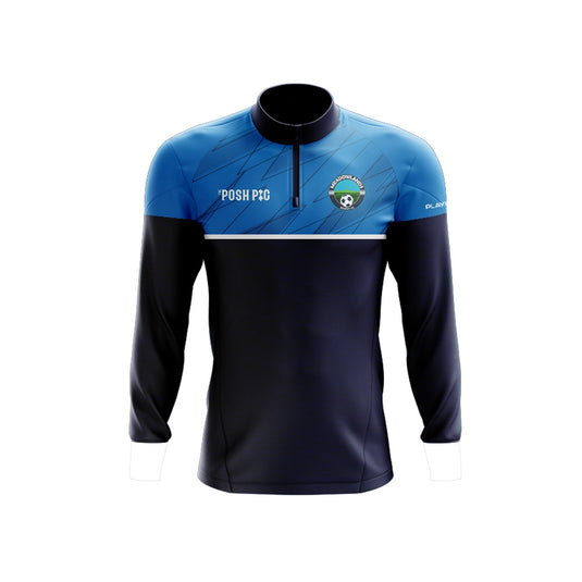 Meadowlands Newry FC Midlayer (1/4 Zip) Evo Navy - Adults