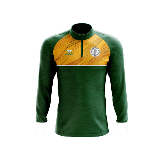 Peter Scarff CSC Midlayer (1/4 Zip) Evo Green/Yellow - Kids