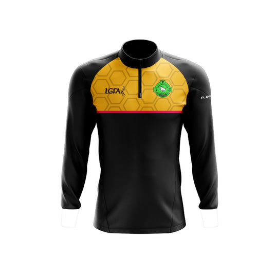 Redmond O'Hanlon's Midlayer (1/4 Zip) Evo Black/Yellow - Adults