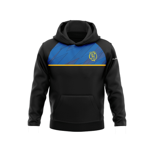 Holywell FC Hoodie Stellar (Black/Blue/Yellow) - Adults