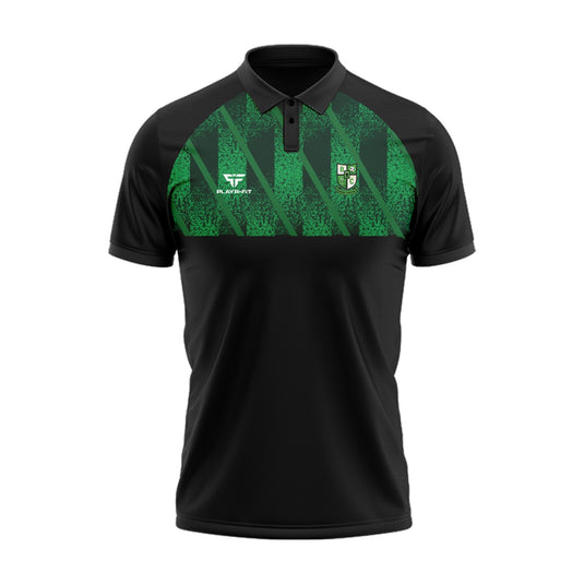 Bush Celtic Polo (Black/Green) - Adults