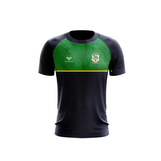 Carrickmacross Emmets Football T-Shirt Dynamic Navy/Green - Kids