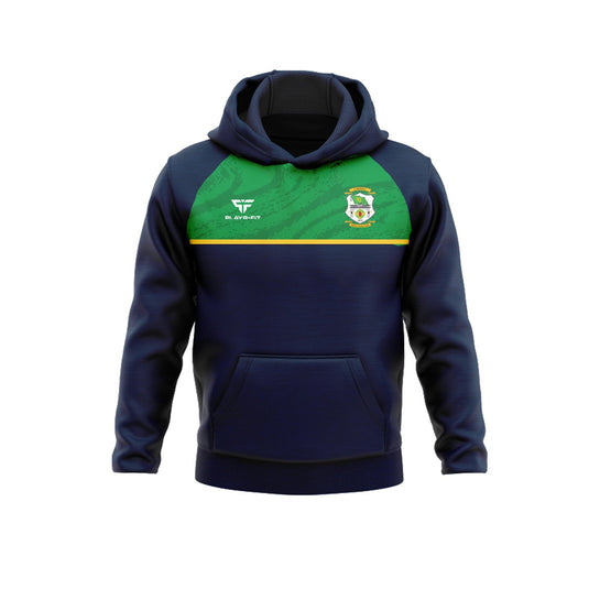 Carrickmacross Emmets Football Hoodie Dynamic Navy/Green - Kids