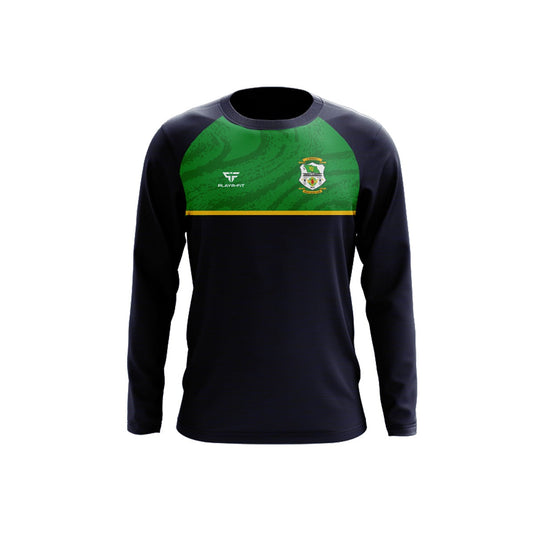 Carrickmacross Emmets Football Crew Neck Dynamic Navy/Green - Kids