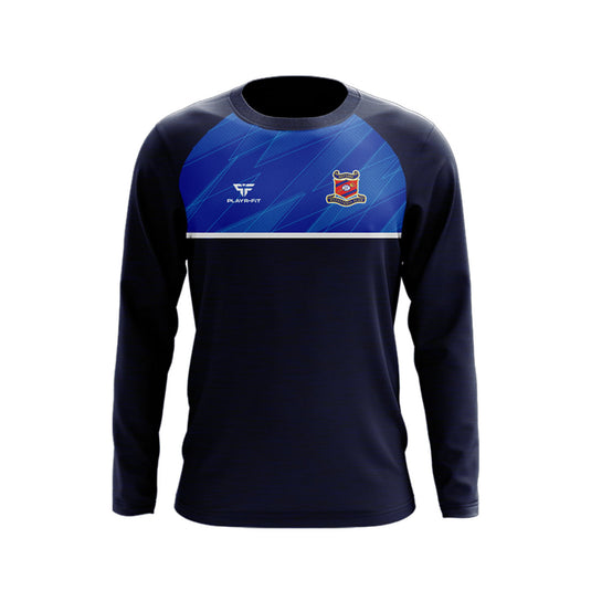 Neptune Basketball Crew Neck Evo (Navy/Blue) - Kids