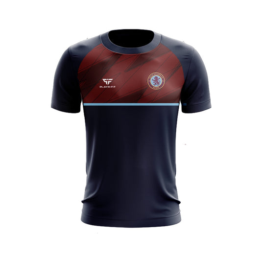 Villa Rovers FC T-Shirt (Sublimated Panel) - Adults
