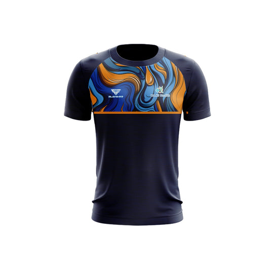 MA.KE Health T-Shirt Evo (Navy) - Adults