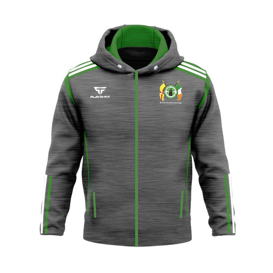 Brian Keenan CSC Full Zip Hoodie Adroit (Grey/Green/White) - Adults