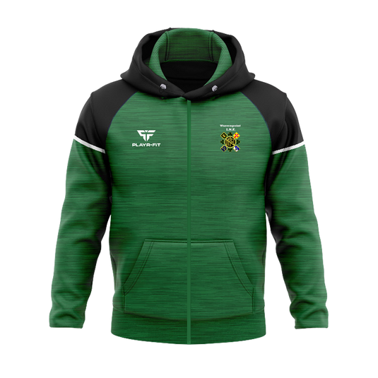 INF Warrenpoint Full Zip Hoodie Stellar Green/Black - Kids