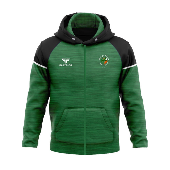 Éire Go Brách CSC Belfast Full Zip Hoodie Stellar (Green/Black) - Kids