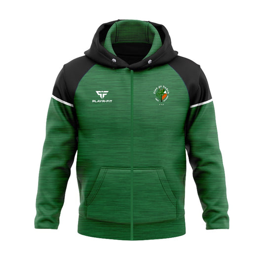 Éire Go Brách CSC Belfast Full Zip Hoodie Stellar (Green/Black) - Kids