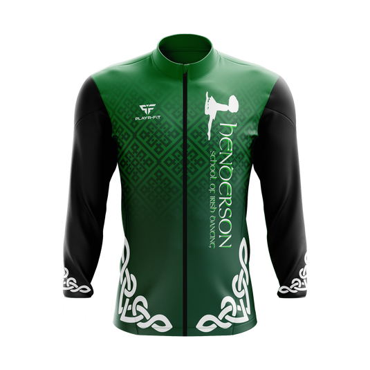 Henderson School of Irish Dancing Sublimated Midlayer (Full Zip) - Adults
