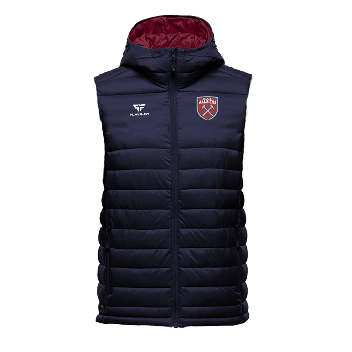 Belfast Hammers Gilet (Navy) - Kids