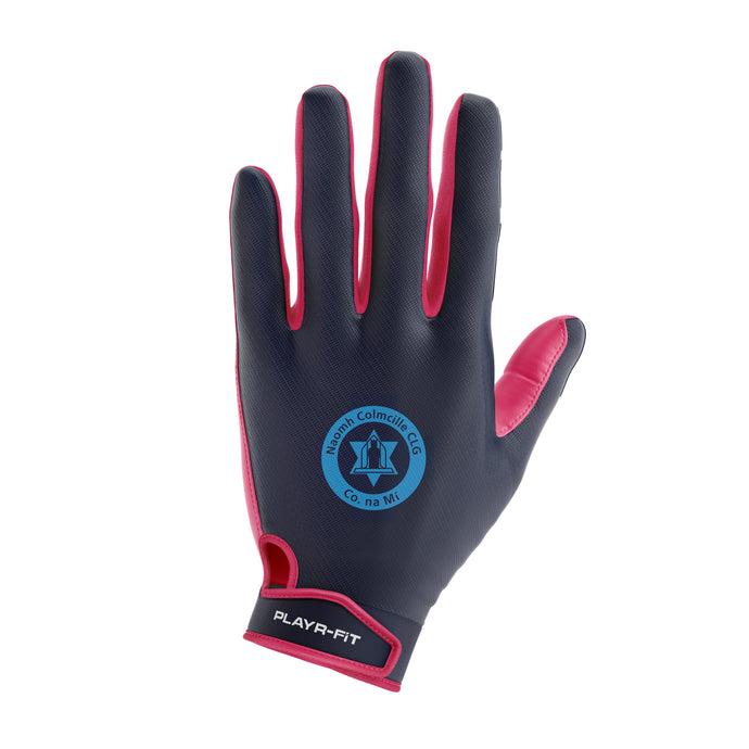 St Colmcilles GFC Meath Gloves Pink - Adults