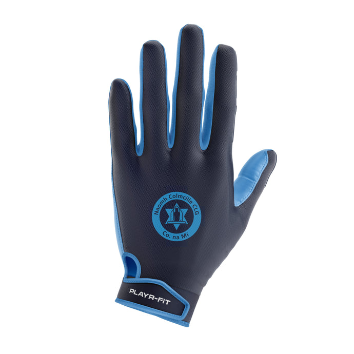 St Colmcilles GFC Meath Gloves Sky Blue - Adults