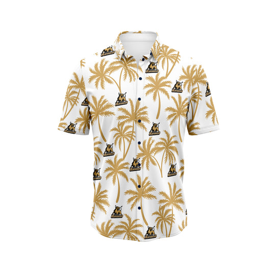 Louth Mavericks Hawaiin Shirt (White) - Kids