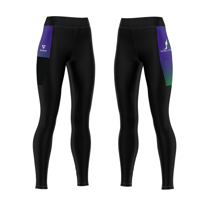 Scrabo Striders High Waist Leggings - Adults