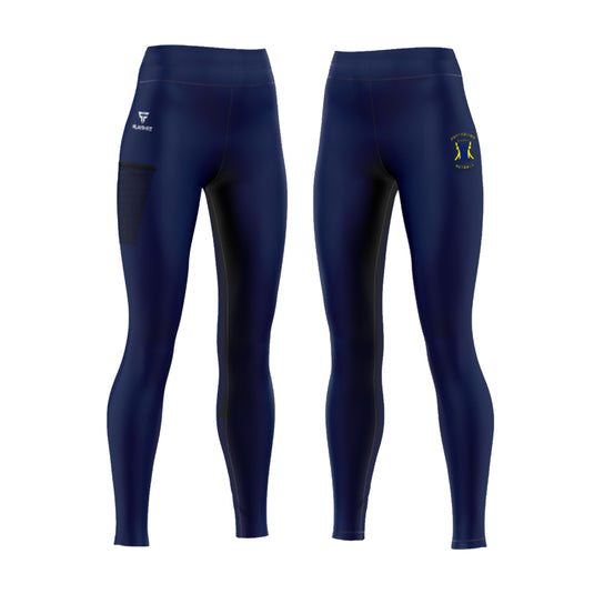 ClubName High Waist Leggings - Kids
