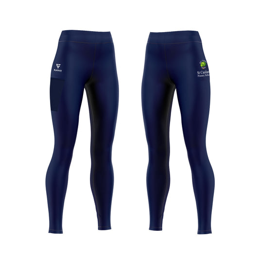 St Caolans PS Darragh Cross Students High Waist Leggings - Adults