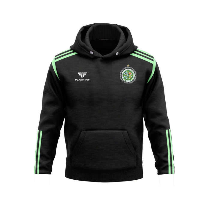 The Association of Irish Celtic Supporters Club Hoodie Adroit (Black) - Kids