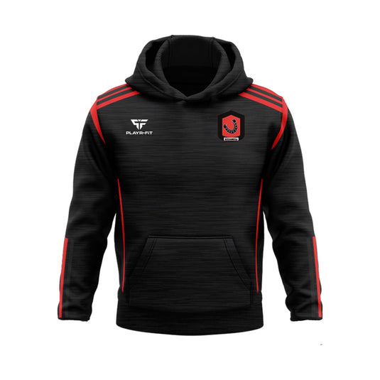 Keelnameela LGFA Hoodie Adroit (Black/Red) - Adults