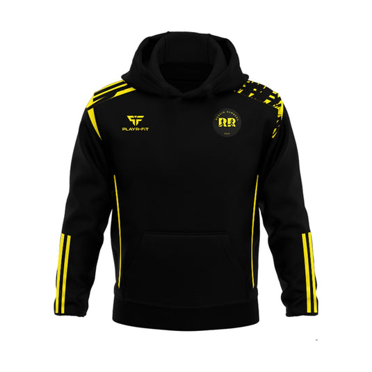 Rossin Runners Hoodie Adroit (Black/Yellow) - Adults