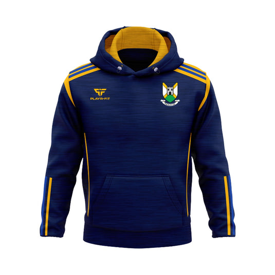 Tullylish GAC Hoodie Adroit (Navy/YellowGold) - Adults